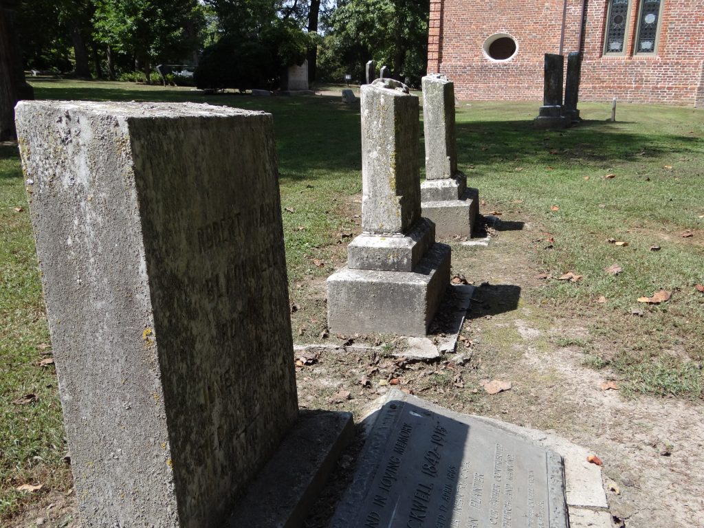 Three Blackwell graves