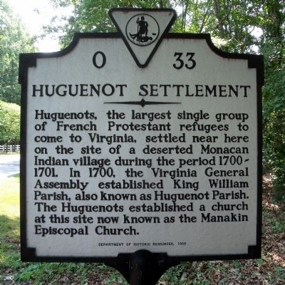 Huguenots in Early Virginia